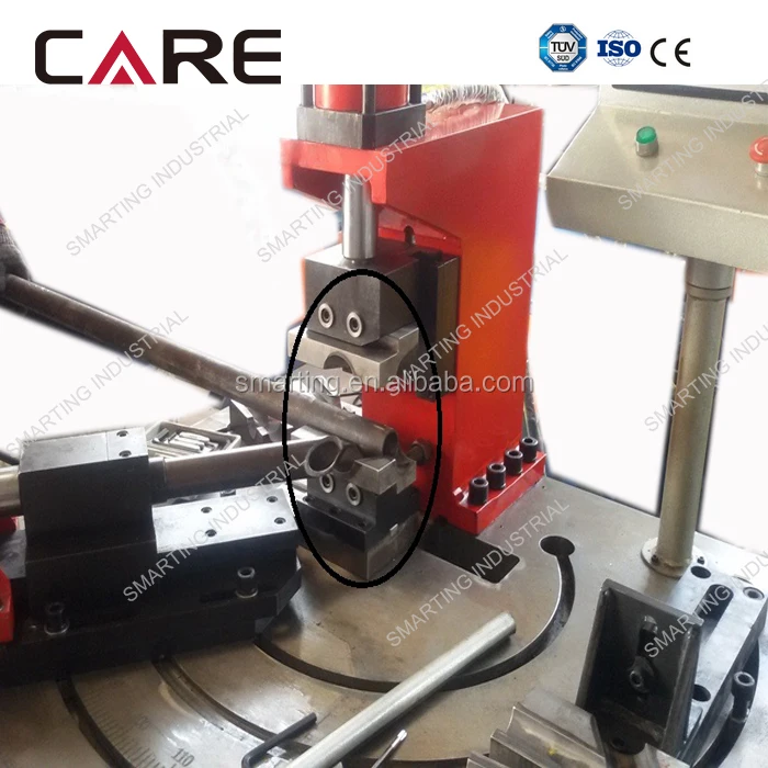 Automatic tube/pipe arc punching machine, pipe tube notcher, metal pipe notching machine