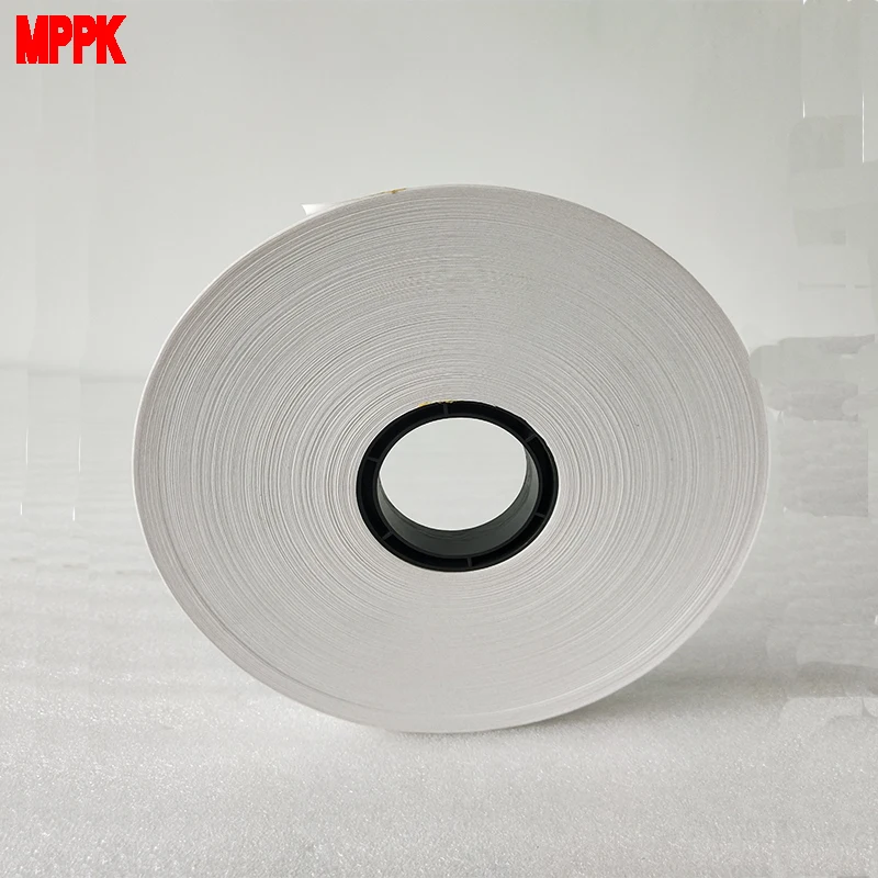 Heat Sealing 20mm Paper Packing Tape Roll for money currency cash book