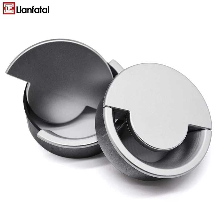 60mm furniture hole cover cable grommet office desk cable grommet computer desk cable hole