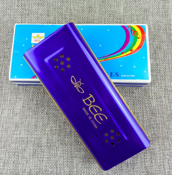 
16 Holes Double Sides C G Chromatic Harmonica 