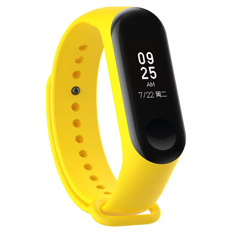 Silicone Strap For Xiaomi Mi Band 3 Colorful Straps For Xiaomi Miband 3 Smart Bracelet Replacement Strap For Mi Band 3