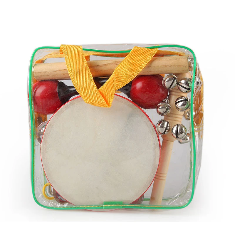 Educational Musical Learning Instruments Toys Percussion Instrument Set With drum