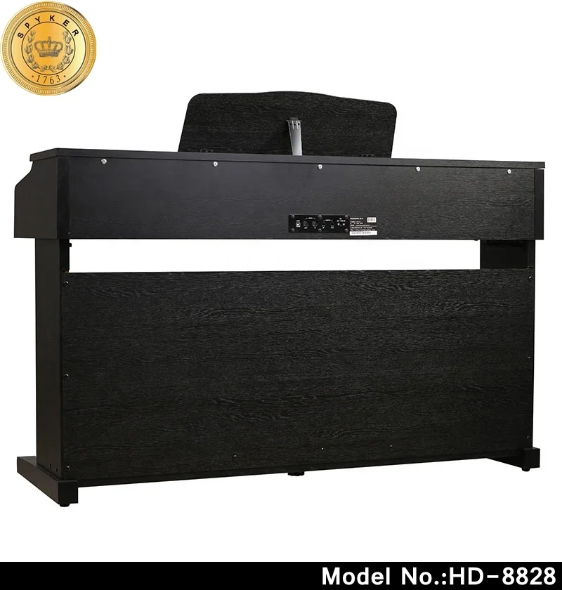 black high quality electric digital piano for classroom teaching (HD-8828)
