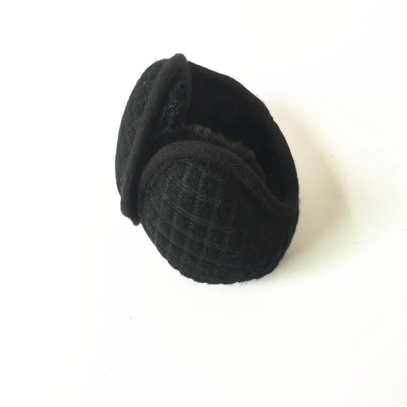 Новое поступление, женские зимние теплые наушники для девочек, теплые наушники в клетку, теплые наушники, повязка на голову