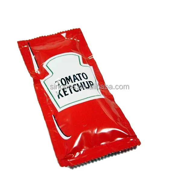 Индивидуальные томатный соус упаковочная пленка/кетчуп упаковочная пленка рулон/томатная паста упаковочная пленка рулон