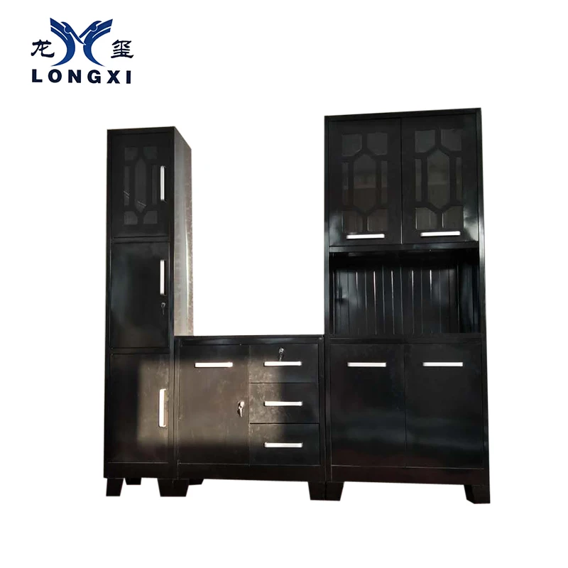 
2019 High Quality Black Ironing Competitive Office Metal Cupboard With Bench 