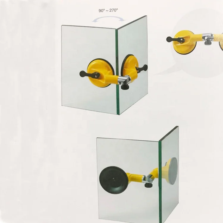 120mm cup diameter lifting angle 90-270 degree glass suction lifter