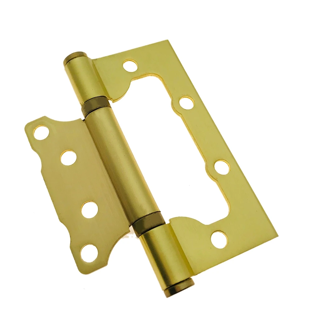 Stainless Steel Iron Brass 3Inch Butterfly Shape Door Hinge With 2 Ball Bearing