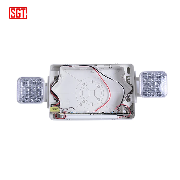 UL listed battery backup led exit sign with emergency light