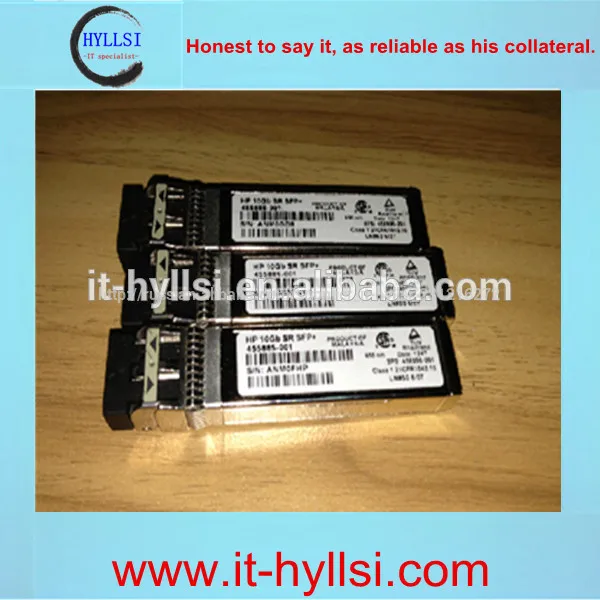 455883-b21 455885-001 456096-001 10gb/s ср 850nm sfp+ модуль приемопередатчика для hp