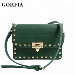 2020 oem ladies PU leather fashion latest accordion handbag crossbody shoulder bag