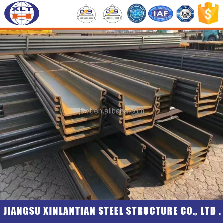 Китайский производитель коррозии используется стандартный стальной лист кучу с ISO 14001, ISO 9001