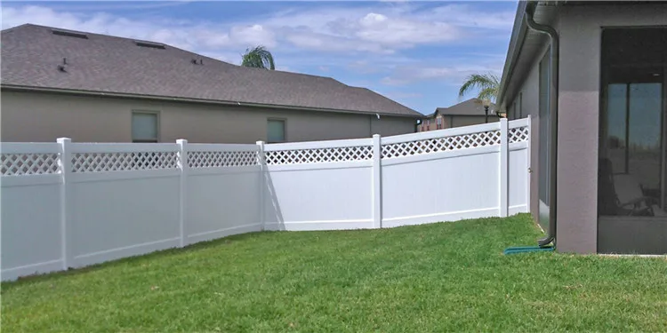 Special Hot Selling Plastic PVC Garden Decorative Fence