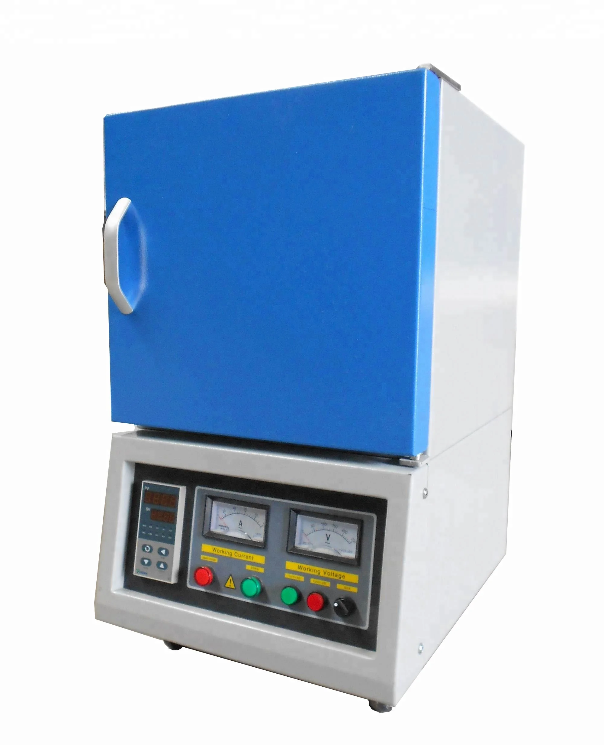 1700 C high temperature box muffle furnace Mosi2 heater