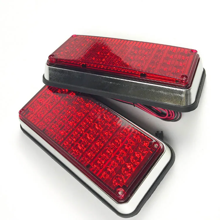 Red Blue Amber White 7 inch LED Side Light Ambulance Police Tow Truck Trailer Side Marker Light