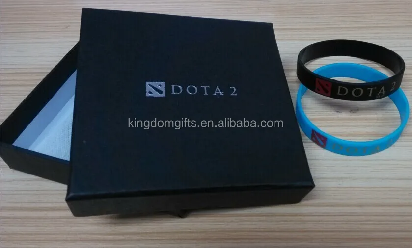 
Silicone dota 2 new wrist band with gift box 