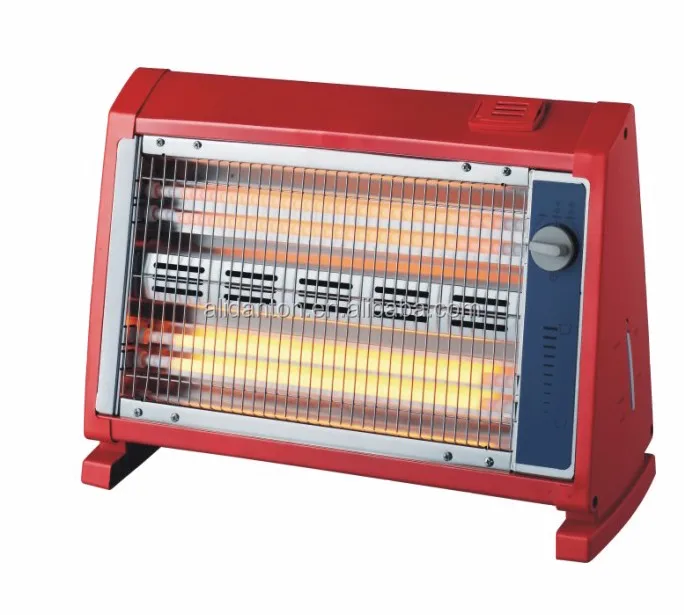 CE 2021 Hot selling quartz heater with good quality and safety switch and 4 heating elements and 3 heating setts 1600W