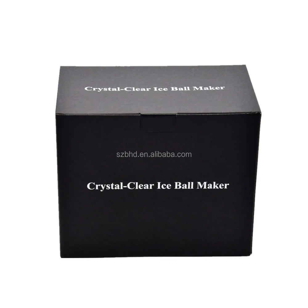 New arrival!! BPA Free Silicone crystal clear cocatal ice ball mold/maker