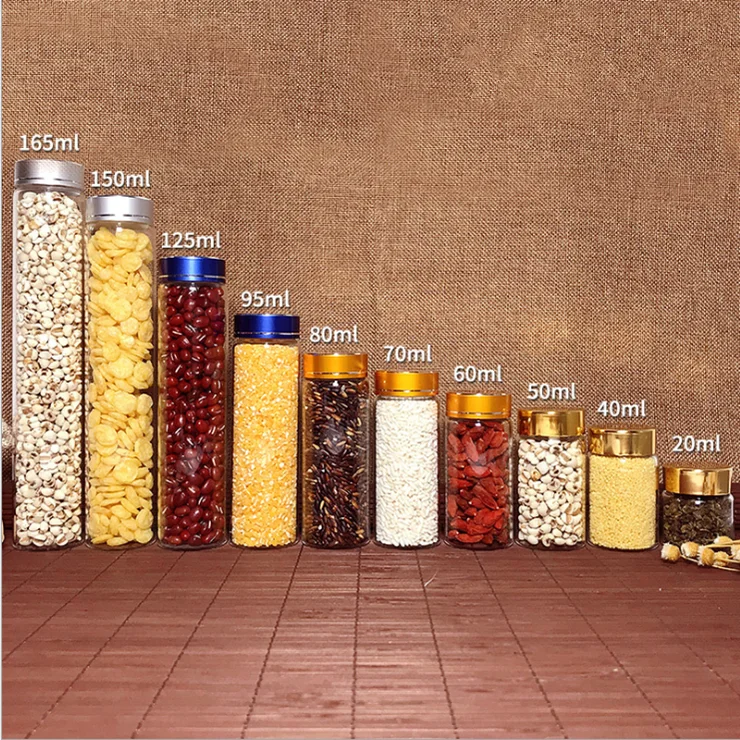 wholesale price available different sizes mini glass bottles with cork lid glass bottle with cork lid