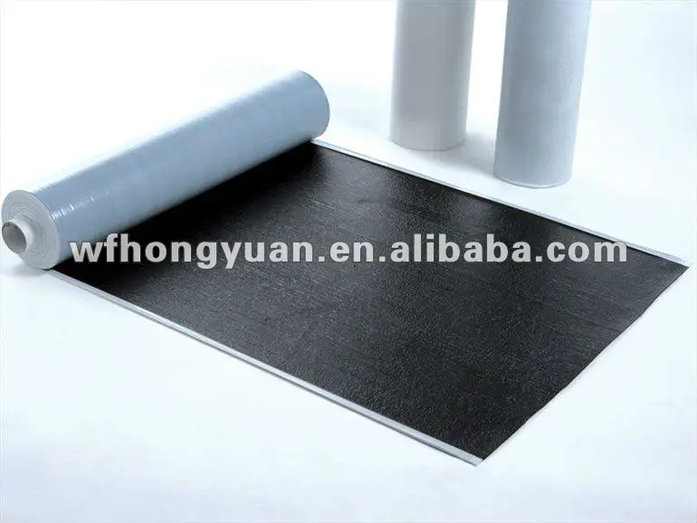 
self adhesive SBS waterproof membrane/self adhesive bitumen tape /PVC self adhesive underlayment 
