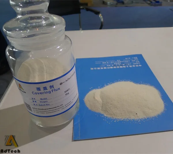Molten Aluminum Deslagging Covering Agent and Refining Flux