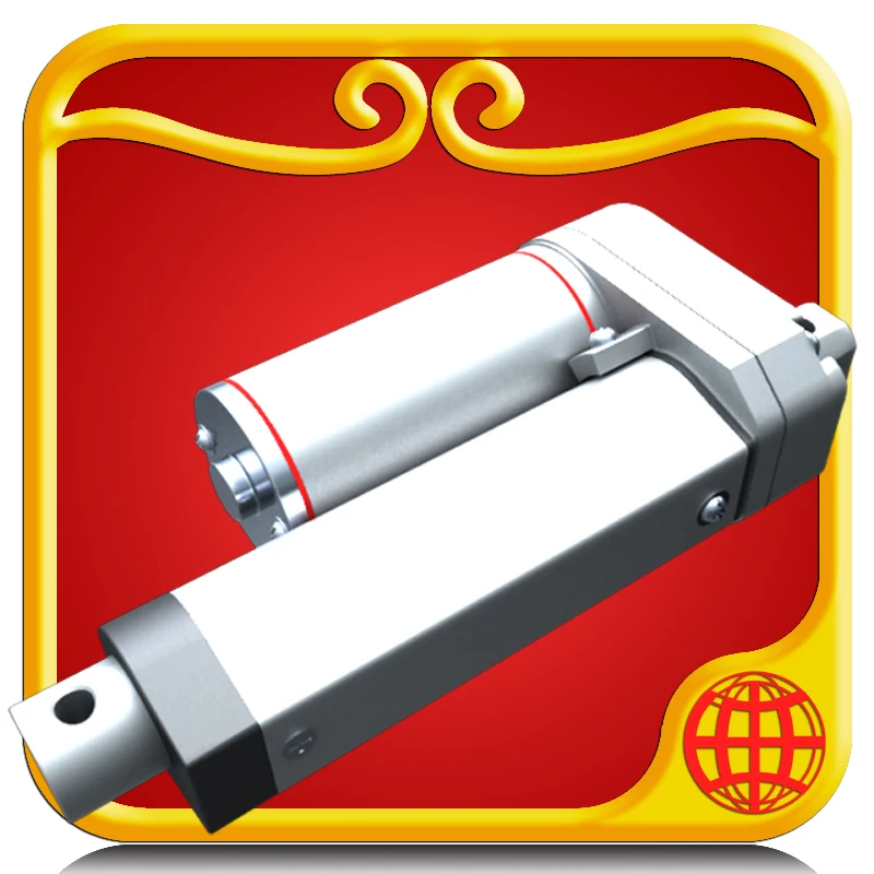 50mm, 100mm, 150mm, 200mm or customized stroke linear actuator for satellite antenna
