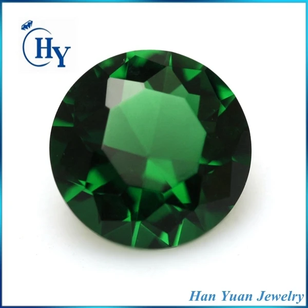 Wholesale large 12mm faceted diamond Cut Round Red Glass Gems