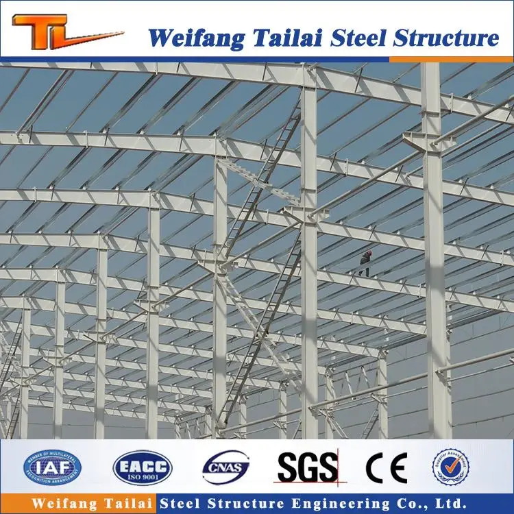 large span steel structure workshop steel structure building