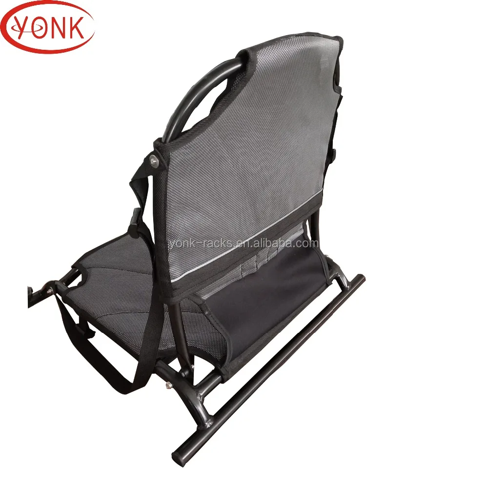 China Direct Factory Yonk Whole Sell Price Portable Folding Kayak Chair Kayak Seat with Aluminum Material Marine Grade Boat Chai