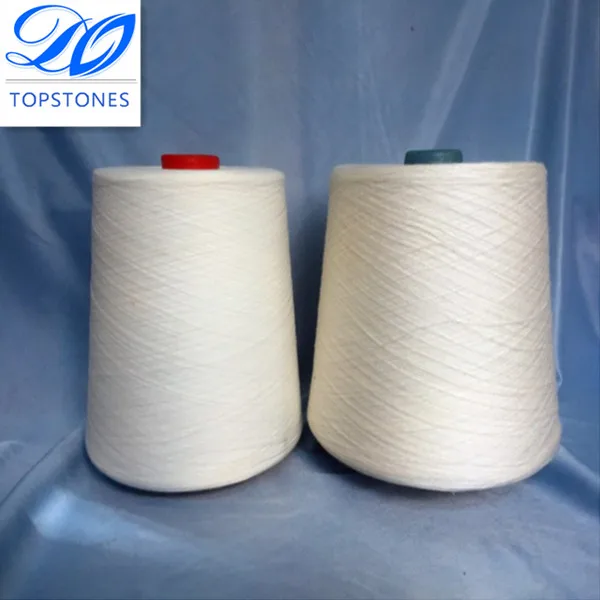 100% Polyester Material 20/1 30/1 40/1 polyester spun yarn RW
