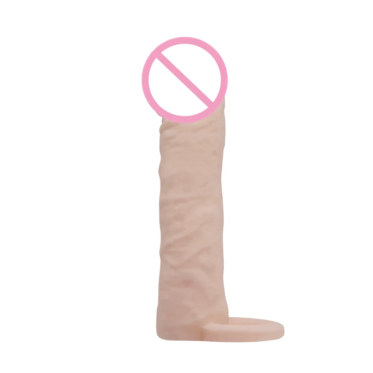 Condom Extender Sexflesh Really Penis Sheath Natural