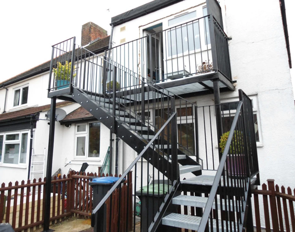 
Hard safe enough iron stairs for outside prices 