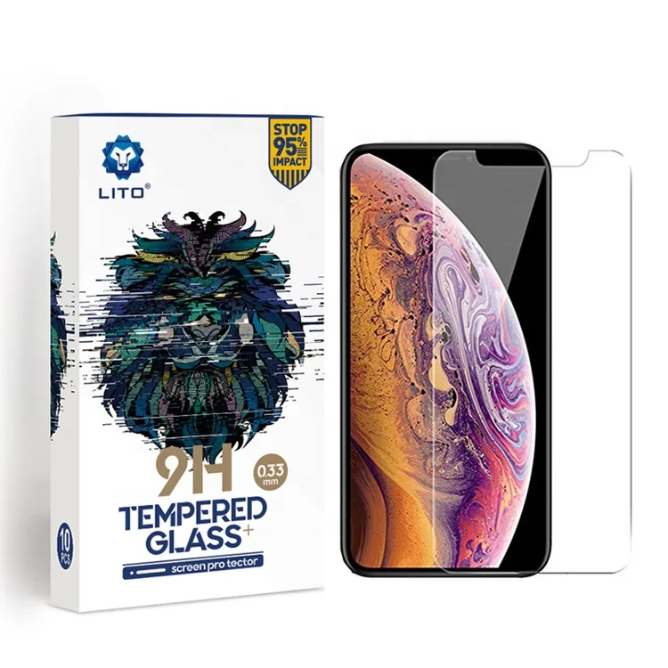 9H Tempered Glass For iPhone X Screen Protector 2.5D Clear