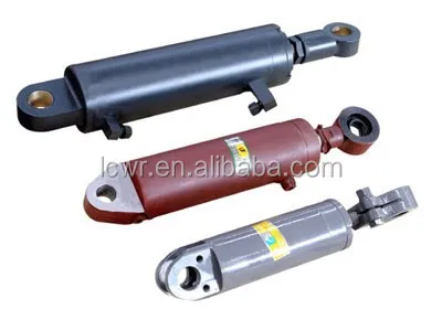 
Tractor Loader Mini Small Push Pull Double Acting Tie Rod Welded Piston Hydraulic Cylinder 
