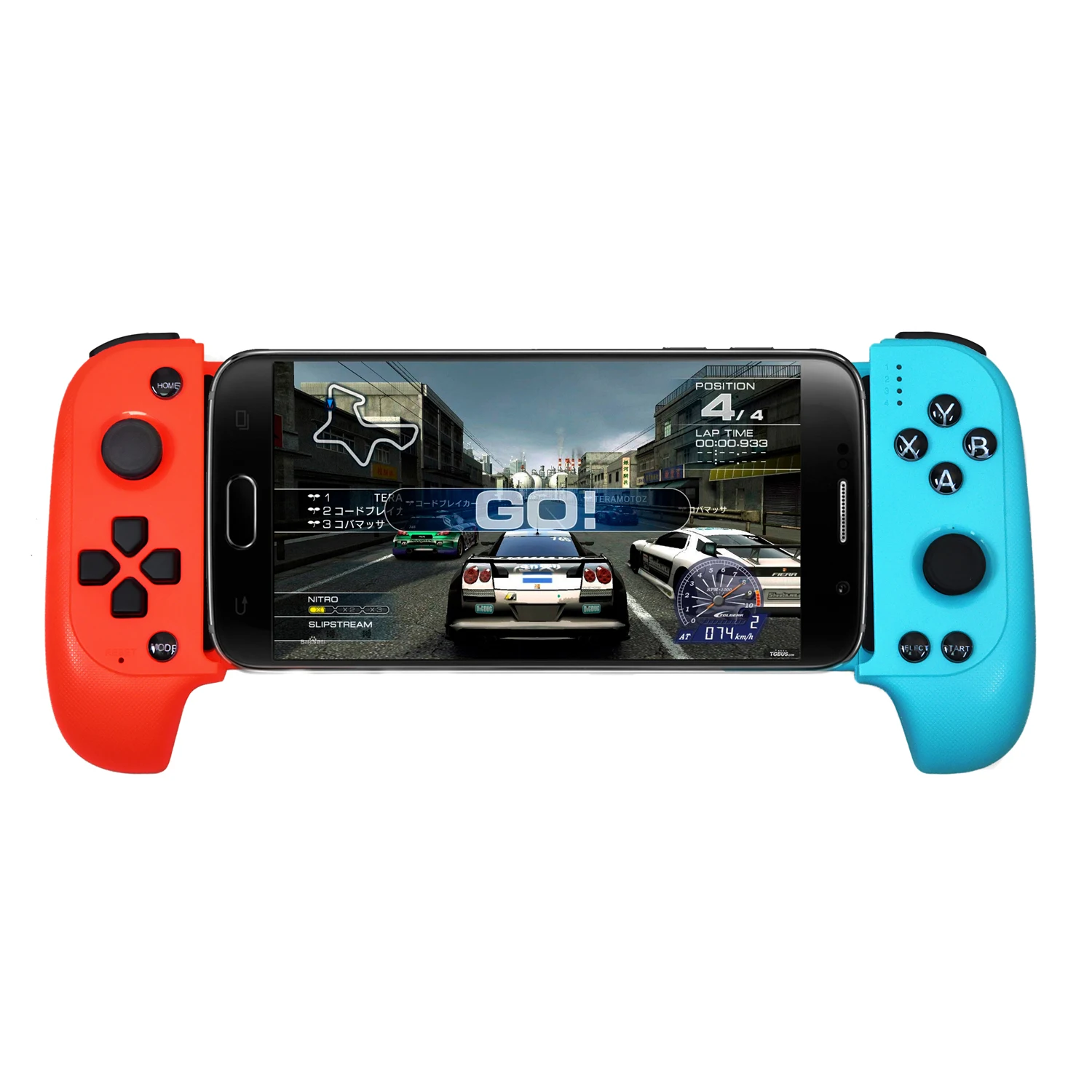 
Saitake 2019 New mobile phone joystick bluetooth wireless controller for android/IOS for PUBG portable gamepad mobile controller 