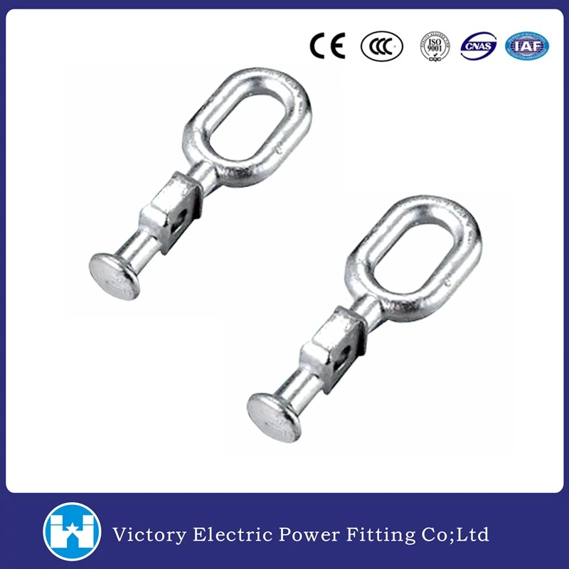Factory Price OEM Electric Pole Line Hardware Pole Line Fittings Galvanized Parallel Ball Eye