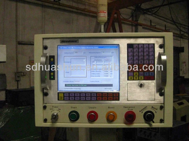 HUASHUN HJ30Z-W full automatic balancing machine with auto drilling for fly wheel