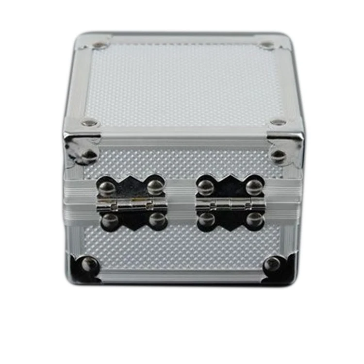 Custom sturdy small aluminum watch packaging display box