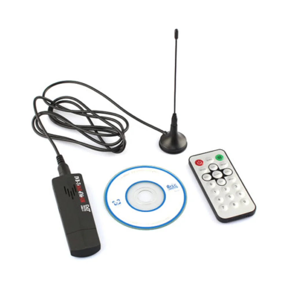 RTL2832U+R820T DVB-T SDR+DAB+FM USB 2.0 DIGITAL TV Tuner Receiver Digital