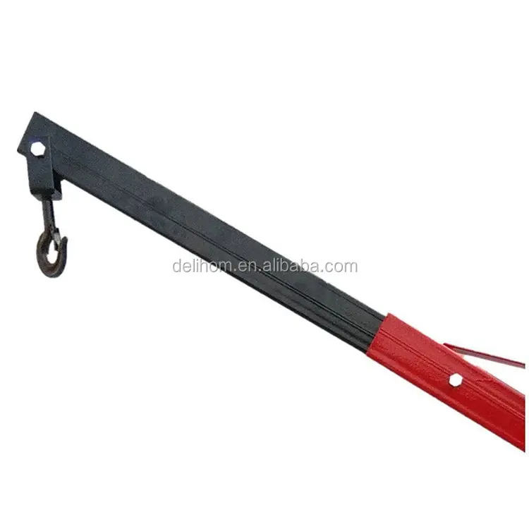 
2 Ton Hydraulic Folding Engine Crane Stand Hoist Lift Jack with Wheels Workshop Hydraulic Use 