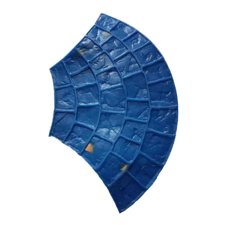 Бетонные коврики с квадратным узором