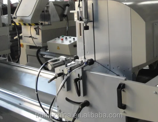
Double head cutting saw for aluminum profiles/metal cutting machinery/cnc double mitre saw 