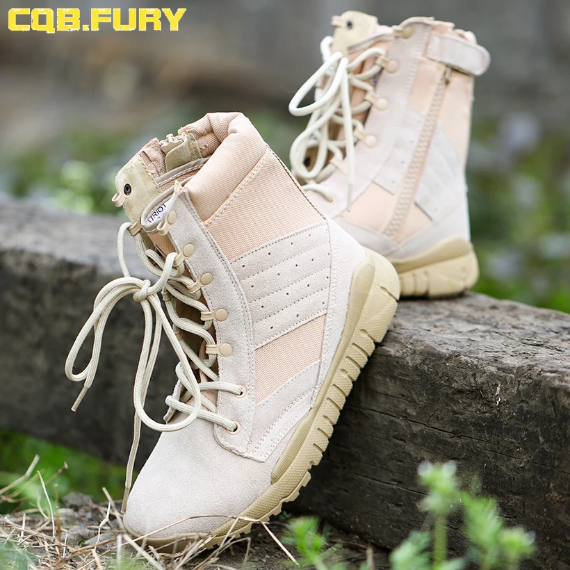 
Dubai Style Suede Leather Military Boots Army Combat Military Boot Tactical boots for Sale 