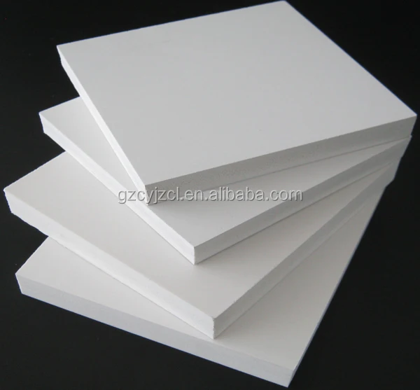 pvc foamex board forex sheet 1.22x2.44 10mm 20mm