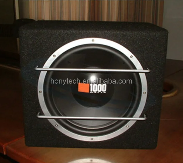 CS1204B 12 inch Woofer/ Subwoofer Speaker installed in car sub box