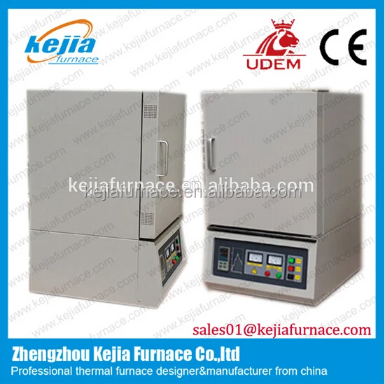 1700 c heat treatment furnace for gemstone and ruby heating