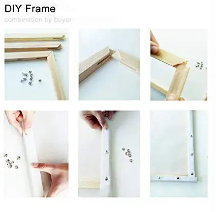 Новый стиль diy картина маслом по номерам kit Живопись на холсте