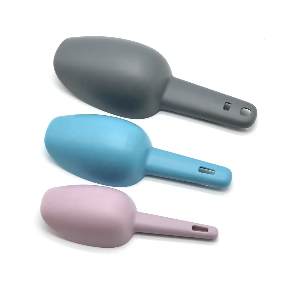 Hot Sale 3 Pieces Kitchen Accessories Plastic Cooking Baking Food Ice Flour Powder Shovel Scoop