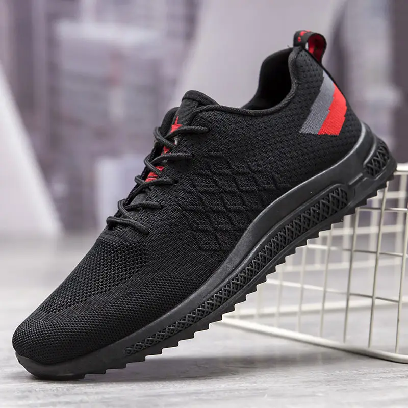 Custom black Safety Fashion Sneakers Men Sport Shoes Running