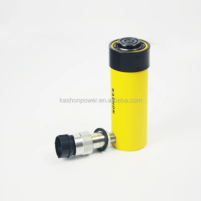 Single acting 10 ton hydraulic cylinder jack ram